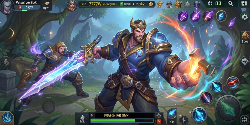 Gameplay ARPG yang mendebarkan di 7777W dengan aksi yang menyenangkan.