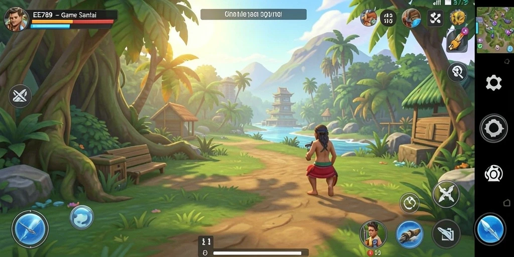 Screenshot gameplay EE789 yang menggambarkan momen seru dalam permainan Casual.
