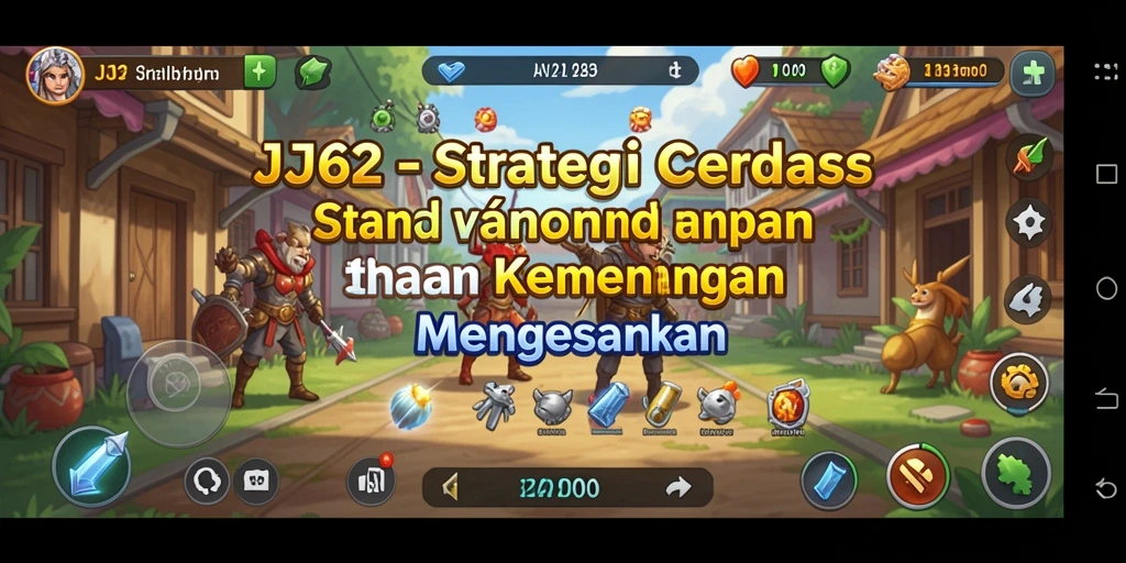 Tampilan gameplay JJ62 menampilkan aksi strategis yang mendebarkan.