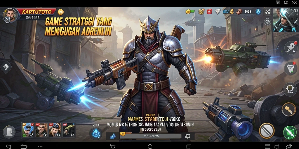 Screenshot menunjukkan gameplay mendebarkan dari KARTUTOTO.