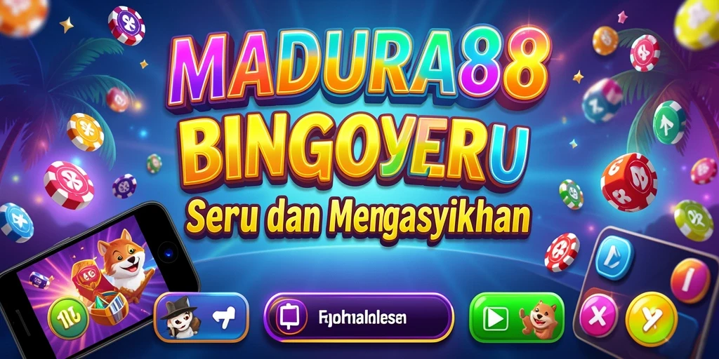 Tampilan gameplay seru di MADURA88 dengan pemain bersaing dalam Bingo.