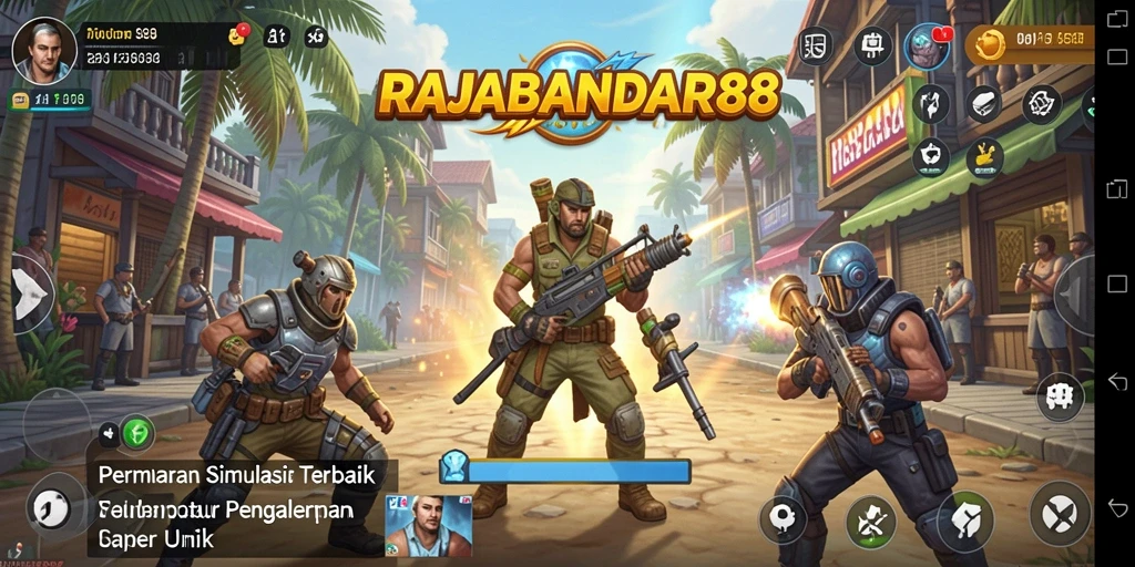 Tampilan gameplay RAJABANDAR88 yang imersif dan mengesankan.