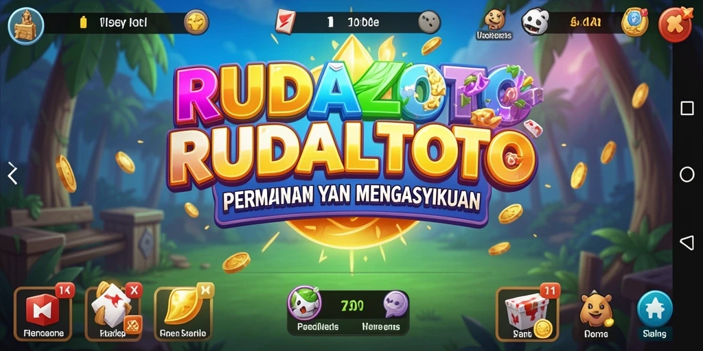 Tampilan gameplay RUDALTOTO yang menawan dan menarik.