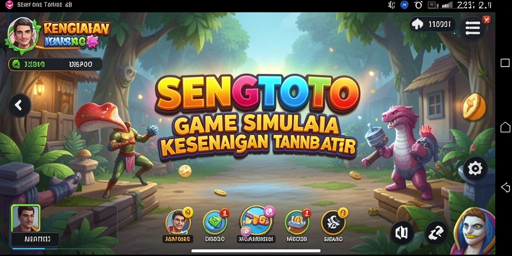 Tampilan gameplay SENGTOTO yang menawan dan interaktif.